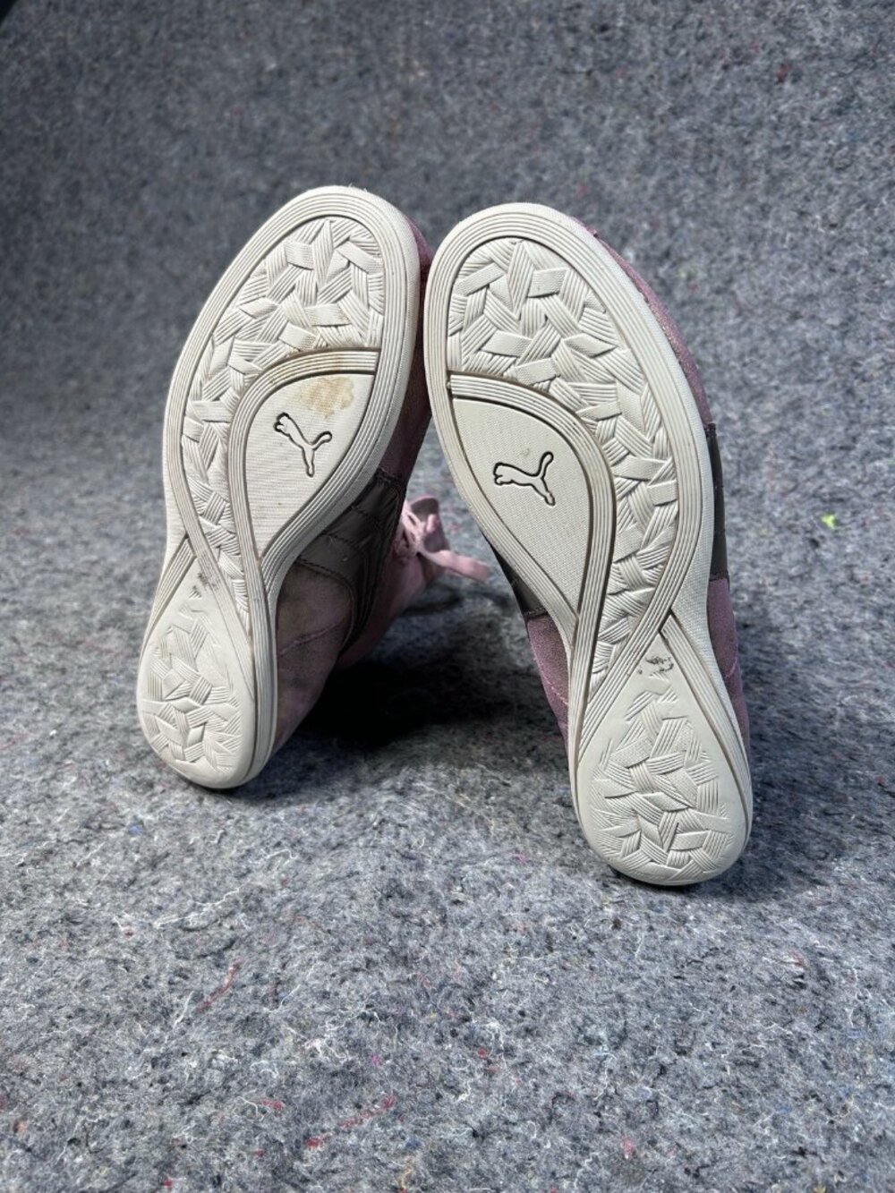 Rare Puma Eskiva Hi Metallic Pink Boxing Sneakers Women's Sz 7 US Rare High Top - Picture 7 of 11